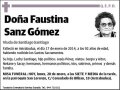 SANZ GOMEZ,FAUSTINA