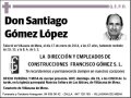 GOMEZ LOPEZ,SANTIAGO