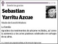 YARRITU AZCUE,SEBASTIAN