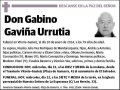 GAVIÑA URRUTIA,GABINO