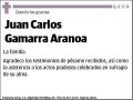 GAMARRA ARANOA,JUAN CARLOS