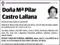 CASTRO LALLANA,Mª PILAR