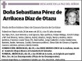 PEREZ DE ARRILUCEA DIAZ DE OTAZU,SEBASTIANA