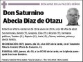 ABECIA DIAZ DE OTAZU,SATURNINO