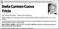 CUEVA TRICIO,CARMEN