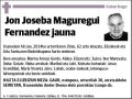 MAGUREGUI FERNANDEZ,JON JOSEBA