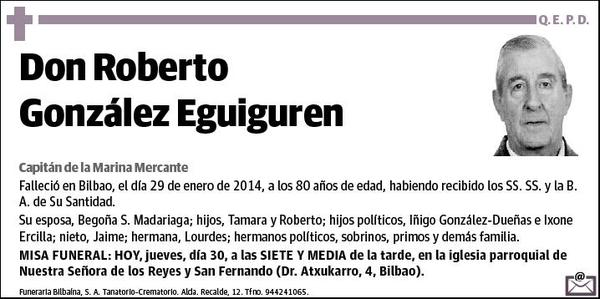 GONZALEZ EGUIGUREN,ROBERTO