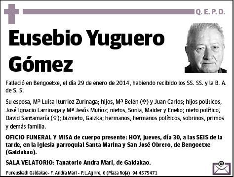YUGUERO GOMEZ,EUSEBIO