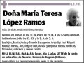 LOPEZ RAMOS,MARIA TERESA