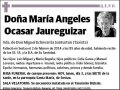 OCASAR JAUREGUIZAR,MARIA ANGELES