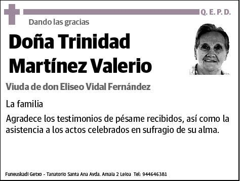 MARTINEZ VALERIO,TRINIDAD