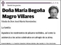 MAGRO VILLARES,MARIA BEGOÑA