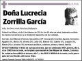 ZORRILLA GARCIA,LUCRECIA