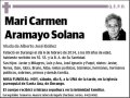 ARAMAYO SOLANA,MARI CARMEN