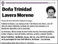 LAVERA MORENO,TRINIDAD