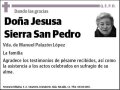 SIERRA SAN PEDRO,JESUSA
