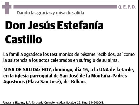 ESTEFANIA CASTILLO,JESUS