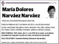NARVAEZ NARVAEZ,MARIA DOLORES