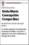 CRESPO DIEZ,MARIA CONCEPCION