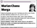 CHANA MURGA,MARIAN