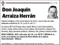 ARRAIZA HERRAN,JOAQUIN