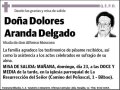 ARANDA DELGADO,DOLORES