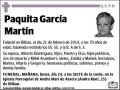 GARCIA MARTIN,PAQUITA