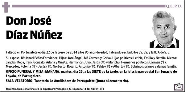 DIAZ NUÑEZ,JOSE