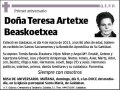 ARTETXE BEASKOETXEA,TERESA