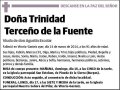 TERCEÑO DE LA FUENTE,TRINIDAD
