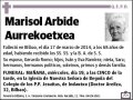 ARBIDE AURREKOETXEA,MARISOL