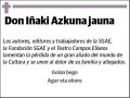 AZKUNA URRETA,IÑAKI