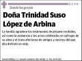 SUSO LOPEZ DE ARBINA,TRINIDAD