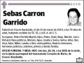 CARRON GARRIDO,SEBAS