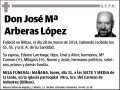 ARBERAS LOPEZ,JOSE Mª