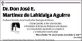 MARTINEZ DE LA HIDALGA AGUIRRE,JOSE E.
