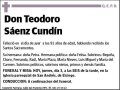 SAENZ CUNDIN,TEODORO