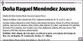 MENENDEZ JOURON,RAQUEL