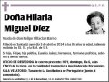 MIGUEL DIEZ,HILARIA