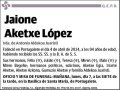 AKETXE LOPEZ,JAIONE
