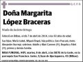 LOPEZ BRACERAS,MARGARITA
