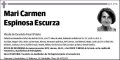 ESPINOSA ESCURZA,MARI CARMEN