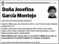 GARCIA MONTEJO,JOSEFINA