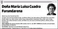 CUADRA FURUNDARENA,MARIA LUISA