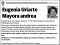URIARTE MAYORA,EUGENIA