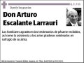 ESCALANTE LARRAURI,ARTURO