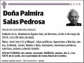 SALAS PEDROSA,PALMIRA