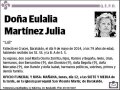 MARTINEZ JULIA,EULALIA