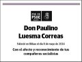 LUESMA CORREAS,PAULINO