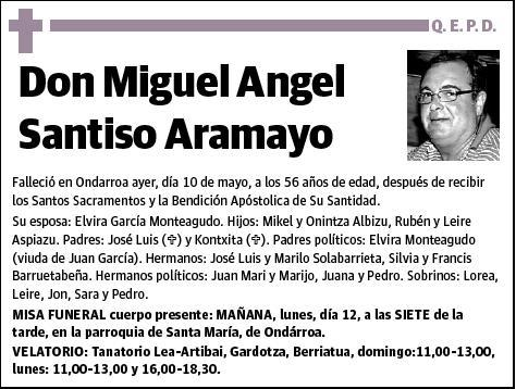 SANTISO ARAMAYO,MIGUEL ANGEL